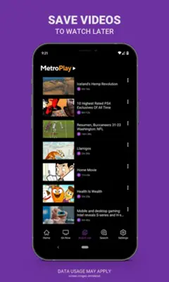 MetroPlay android App screenshot 1